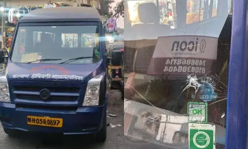 डोंबिवली के जी वार्ड: फेरीवाला हटाने वाली टीम के वाहन पर पथराव