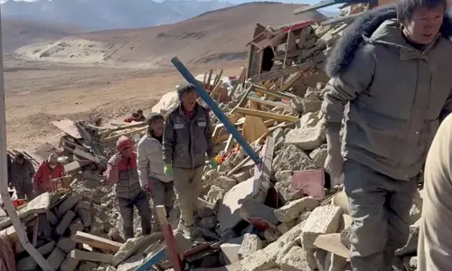 Tibet में 5.2 तीव्रता का भूकंप