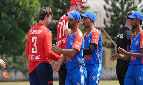 Champions Trophy में भारत की दिव्यांग क्रिकेट टीम ने इंग्लैंड की दिव्यांग टीम को 29 रनों से हराया