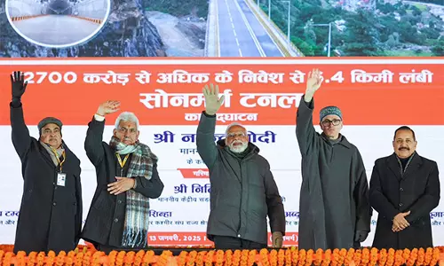 जेके की सोनमर्ग सुरंग का उद्घाटन करने के बाद PM Modi ने कही ये बात