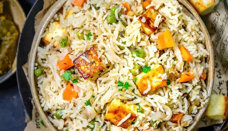 Paneer Pulao स्वादिष्ट डिश हर कोई करेगा तारीफ