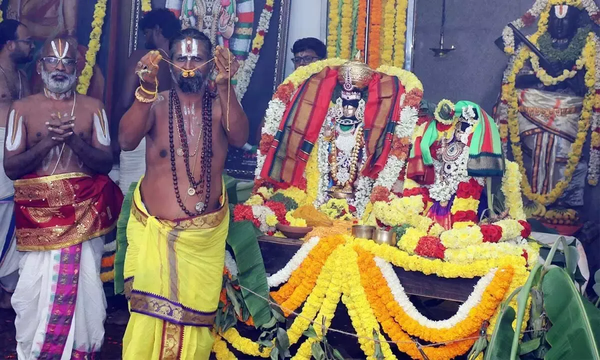 Andhra: भव्यता श्री गोदा कल्याणम का प्रतीक है