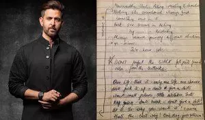 Hrithik Roshan ने ‘कहो ना... प्यार है’ के 25 साल पूरे होने पर अपनी पीली डायरी से गुप्त नोट्स साझा किए