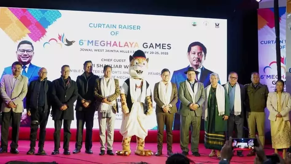 Meghalaya खेल उद्घाटन समारोह में थीम गीत और शुभंकर का अनावरण