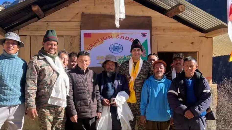 Sikkim : सेना ने तवांग के ऊंचे इलाकों में ग्रेज़ियर हट्स का उद्घाटन