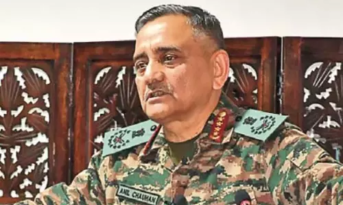 CDS जनरल अनिल चौहान जम्मू-कश्मीर पहुंचे