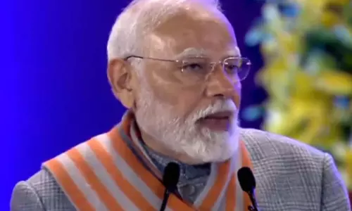 पीएम मोदी ने भारतीय मौसम विभाग के 150वें स्थापना दिवस समारोह में लिया भाग, मिशन मौसम का किया शुभारंभ पीएम मोदी ने भारतीय मौसम विभाग के 150वें स्थापना दिवस समारोह में लिया भाग, मिशन मौसम का किया शुभारंभ