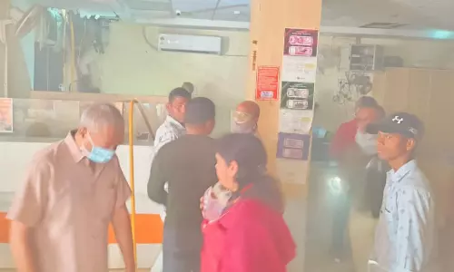 BOB बैंक में आगजनी की घटना, कई दस्तावेज जलकर खाक