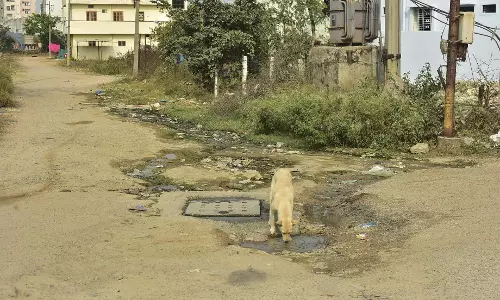 लक्ष्मीगुडा हाउसिंग कॉलोनी Telangana की घोर उपेक्षा की तस्वीर