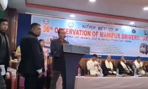 ड्राइवर्स डे पर Manipur में सामान्य जनजीवन अस्त-व्यस्त ड्राइवर्स डे पर Manipur में सामान्य जनजीवन अस्त-व्यस्त