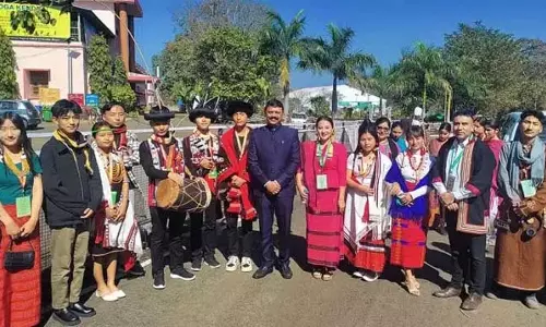 Nagaland के 16 छात्र भोपाल में कला उत्सव में शामिल हुए Nagaland के 16 छात्र भोपाल में कला उत्सव में शामिल हुए