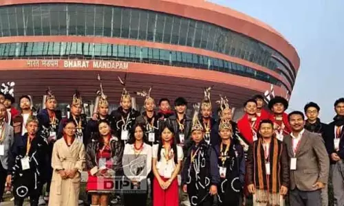 Nagaland की टीम ने राष्ट्रीय युवा महोत्सव में भाग लिया