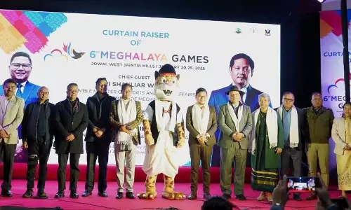 Meghalaya खेल उद्घाटन समारोह में थीम गीत और शुभंकर का अनावरण Meghalaya खेल उद्घाटन समारोह में थीम गीत और शुभंकर का अनावरण