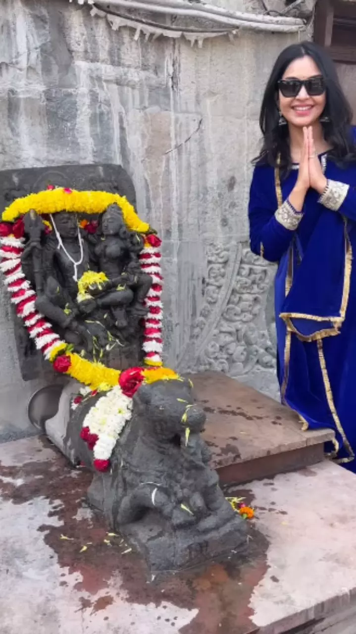 उज्जैन पहुंची शुभांगी अत्रे