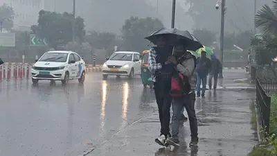 Weather : राजस्थान के कई इलाकों में बारिश, ओलावृष्टि का अनुमान