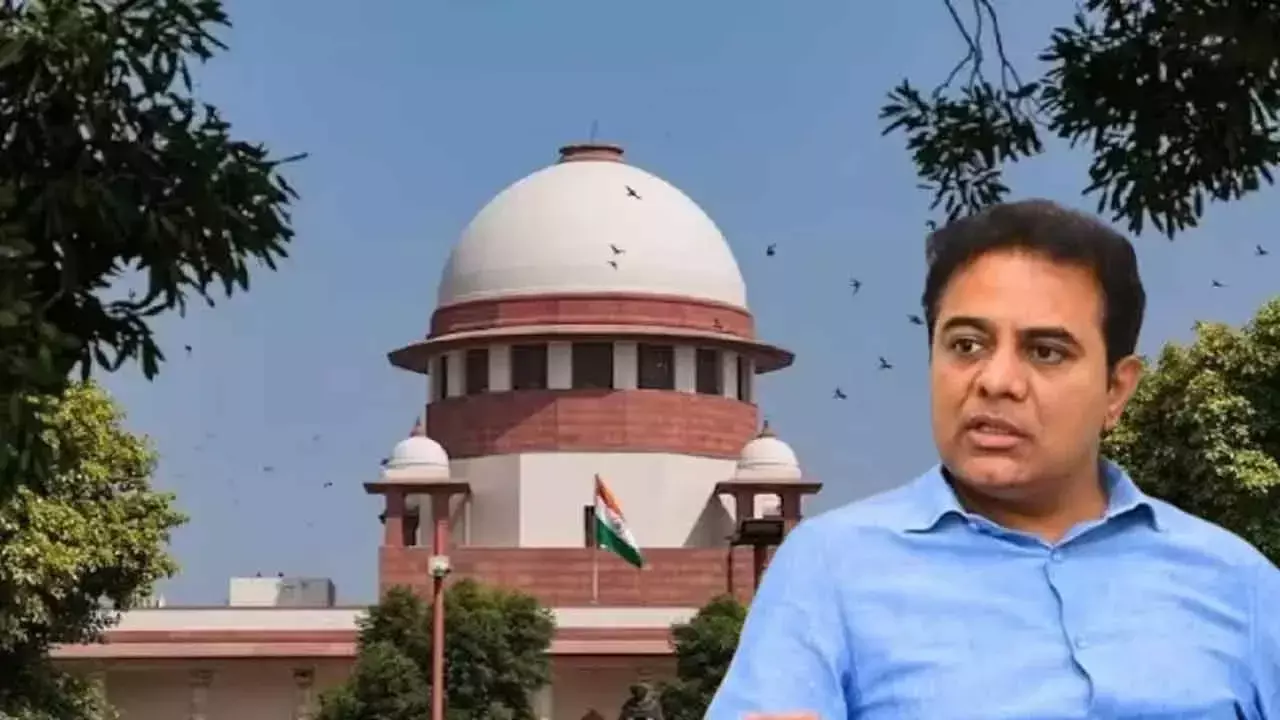 SC ने केटीआर की याचिका खारिज की, हाईकोर्ट के आदेश बरकरार रखे