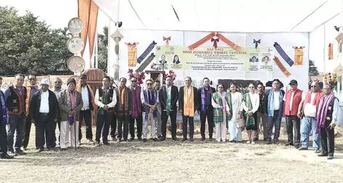 Nagaland : आई सागी मिनी हॉर्नबिल महोत्सव के दूसरे दिन सांस्कृतिक प्रदर्शन