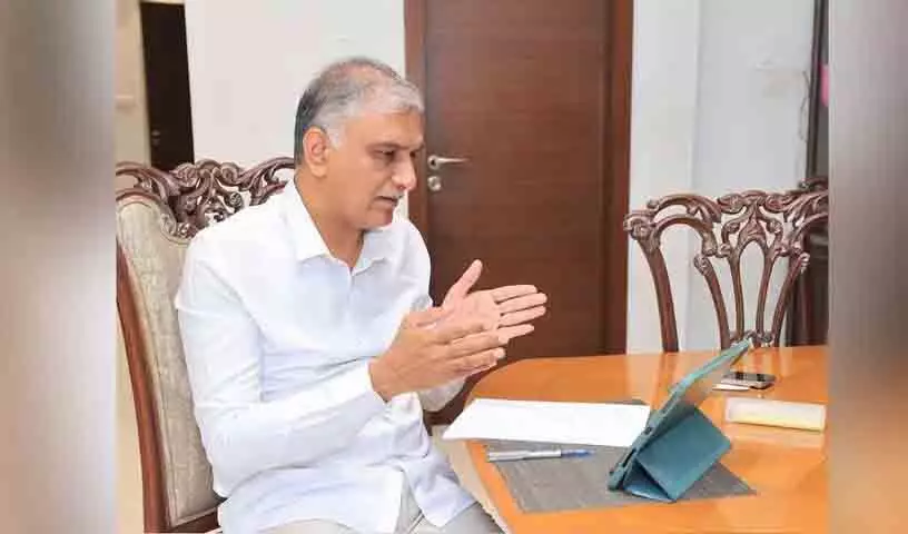 Harish Rao इंदिराम्मा अथमिया भरोसा में एक एकड़ से कम जमीन वाले किसानों को शामिल करने की मांग की