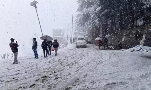 Himachal: तापमान में गिरावट के बीच राज्य के कुछ हिस्सों में बर्फबारी और बारिश की संभावना