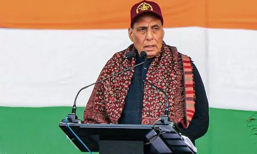 PoK के बिना जम्मू-कश्मीर अधूरा: राजनाथ ने पाक पर साधा निशाना