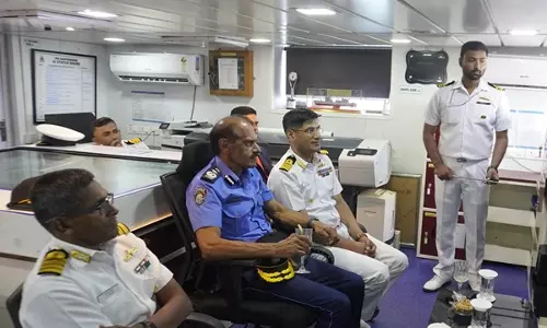 INS सर्वेक्षक ने मॉरीशस में संयुक्त हाइड्रोग्राफिक सर्वेक्षण का पहला चरण पूरा किया