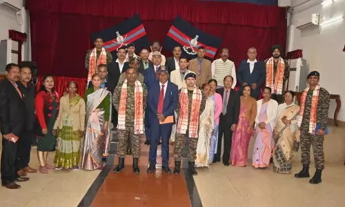 Guwahati : नारंगी सैन्य स्टेशन पर सशस्त्र सेना भूतपूर्व सैनिक दिवस मनाया गया