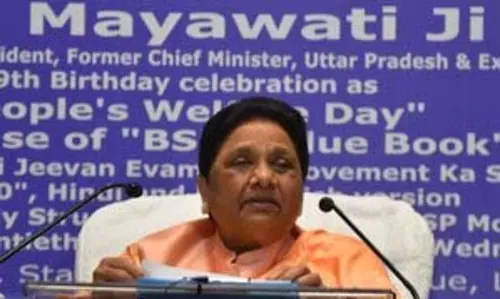 Mayawati ने कांग्रेस पर आरक्षण खत्म करने की कोशिश करने का आरोप लगाया