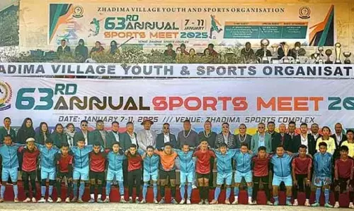 Nagaland : 63वीं झड़ीमा ग्राम युवा एवं खेल संगठन खेल प्रतियोगिता संपन्न