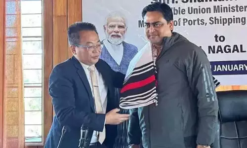 Nagaland :  राज्य मंत्री शांतनु ठाकुर ने विकास में तेजी लाने पर जोर दिया