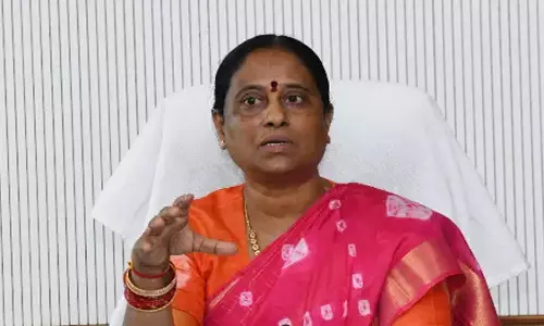 Konda Surekha ने जिला कलेक्टरों से कल्याणकारी योजनाओं को प्रभावी ढंग से लागू करने को कहा Konda Surekha ने जिला कलेक्टरों से कल्याणकारी योजनाओं को प्रभावी ढंग से लागू करने को कहा