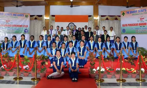 Arunachal के राज्यपाल ने स्काउट्स एवं गाइड्स समारोह में युवा नेताओं को सम्मानित