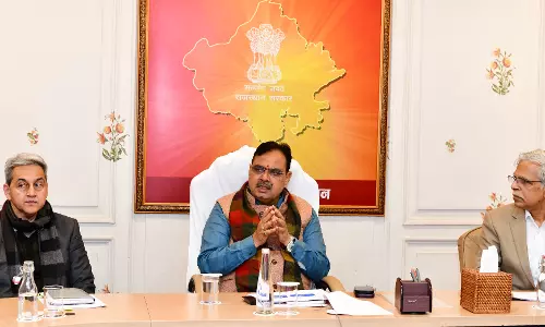 Jaipur: राइजिंग राजस्थान समिट के तहत ऊर्जा विभाग के एमओयू की समीक्षा बैठक