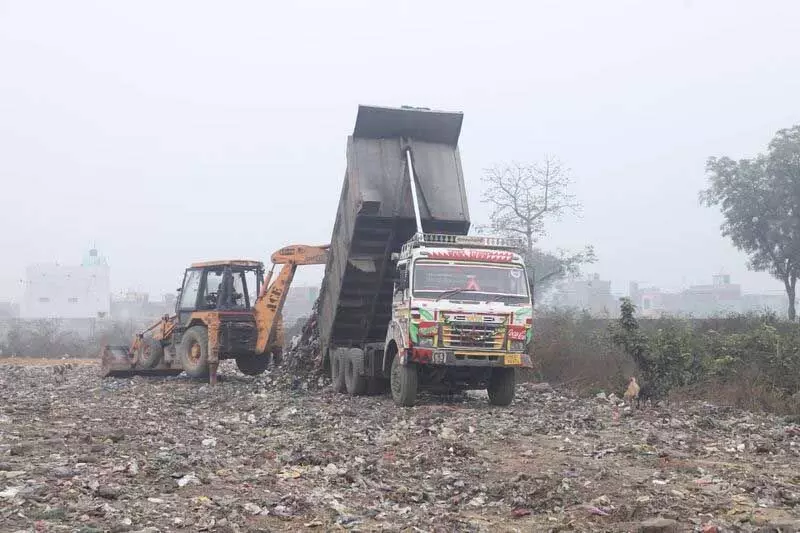 Faridabad एमसी ने अपशिष्ट प्रसंस्करण इकाई में काम फिर से शुरू