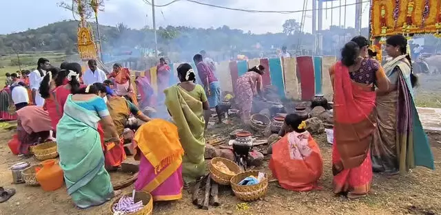 Tamil Nadu: येलागिरी में पहाड़ी लोगों ने मनाया पोंगल!