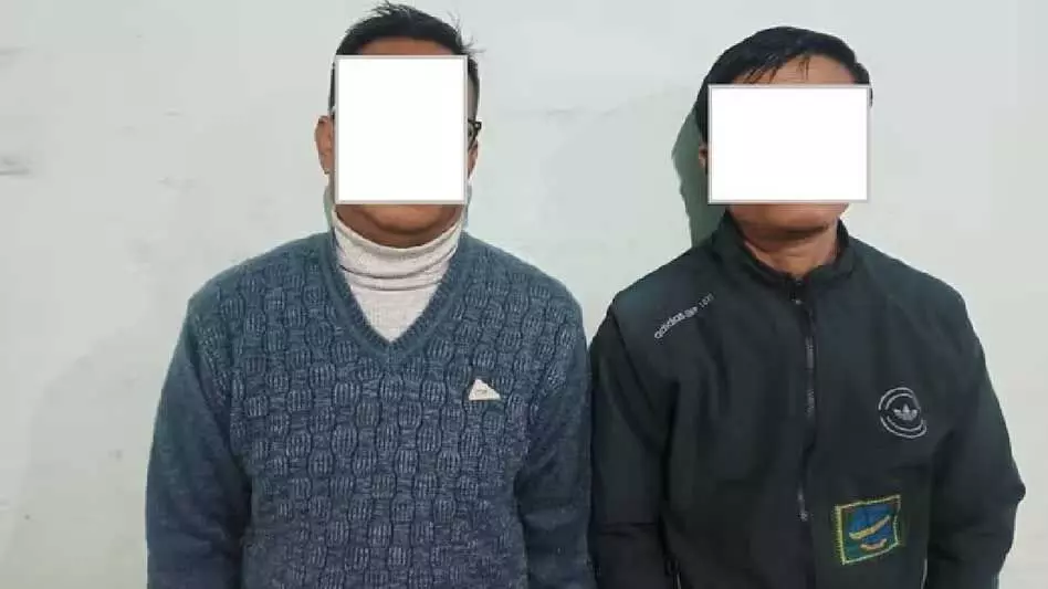 Manipur पुलिस ने इंफाल में जबरन वसूली की गतिविधियों के लिए