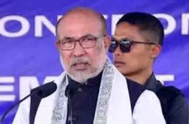 Manipur : CM एन बीरेन सिंह ने लोगों से शांति बहाल करने में मदद का आग्रह किया