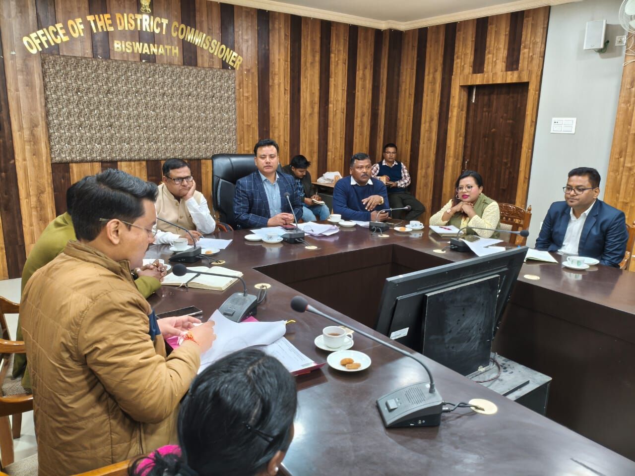 Assam के बिश्वनाथ जिले में झुमुर बिनंदिनी कार्यक्रम आयोजित करने की व्यापक तैयारियां