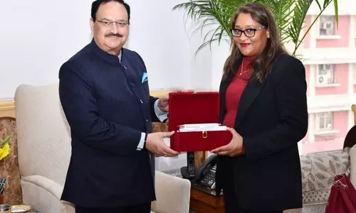 WHO दक्षिण-पूर्व एशिया क्षेत्रीय निदेशक साइमा वाजेद ने जेपी नड्डा से मुलाकात की