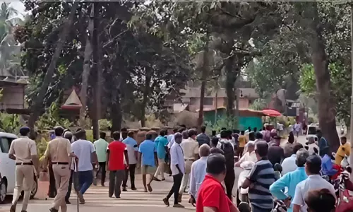 पोरीम मंदिर उत्सव हिंसक: अनुष्ठान अधिकारों को लेकर प्रतिद्वंद्वी समूहों में झड़प