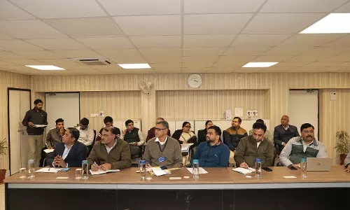 Jaipur: निवेश प्रस्तावों पर वास्तविक समय में प्रगति पर नज़र रखने के लिए प्रशिक्षित किया Jaipur: निवेश प्रस्तावों पर वास्तविक समय में प्रगति पर नज़र रखने के लिए प्रशिक्षित किया