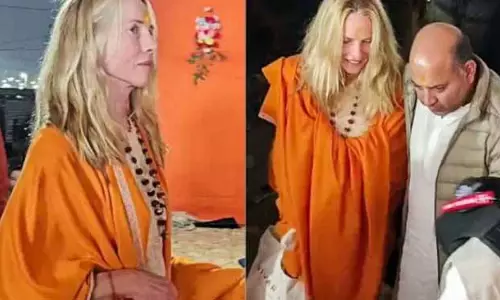 स्टीव जॉब्स की पत्नी लॉरेन पॉवेल ने महाकुंभ में ली आध्यात्मिक दीक्षा