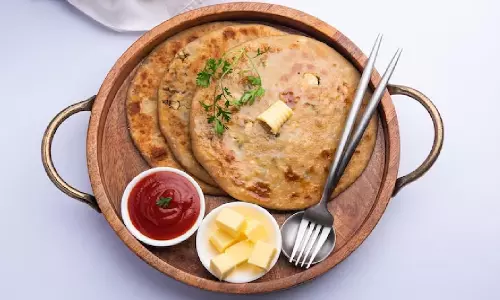 प्याज पराठा रेसिपी