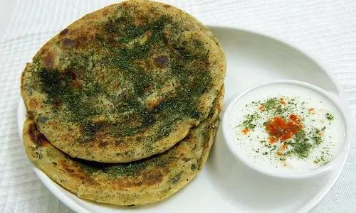 पुदीना पराठा रेसिपी पुदीना पराठा रेसिपी