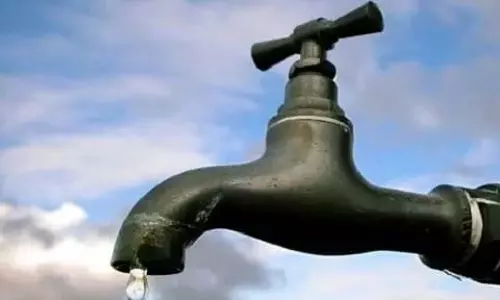 Kangan गांव के निवासियों ने पानी की कमी के खिलाफ प्रदर्शन किया