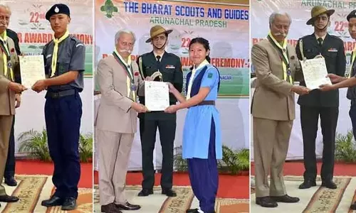 Arunachal के राज्यपाल ने भारत स्काउट्स और गाइड्स को राज्य पुरस्कार प्रदान