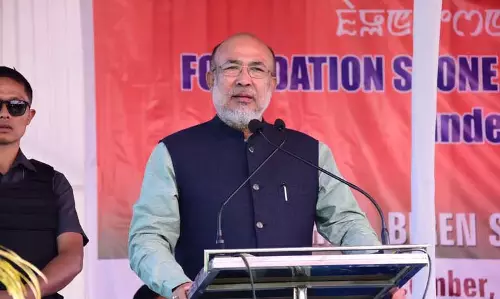 Manipur के मुख्यमंत्री ने राज्य के मुद्दों पर चुप रहने के लिए Manipur के मुख्यमंत्री ने राज्य के मुद्दों पर चुप रहने के लिए