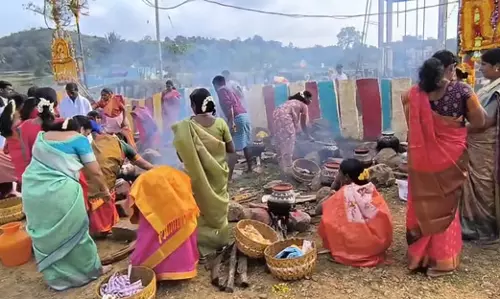 Tamil Nadu: येलागिरी में पहाड़ी लोगों ने मनाया पोंगल!