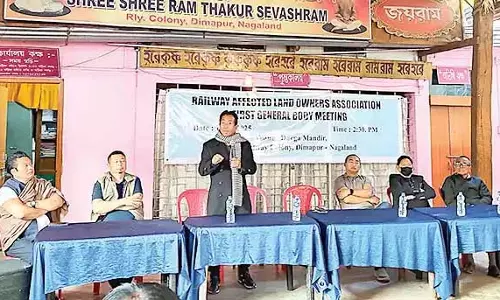 दीमापुर रेलवे भूमि मालिकों के लिए लड़ने हेतु RALAO का गठन दीमापुर रेलवे भूमि मालिकों के लिए लड़ने हेतु RALAO का गठन