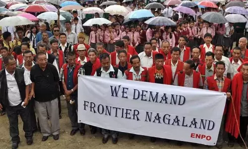 Nagaland क्षेत्र पर त्रिपक्षीय वार्ता हुई, ईएनपीओ ने कहा परिणाम सकारात्मक Nagaland क्षेत्र पर त्रिपक्षीय वार्ता हुई, ईएनपीओ ने कहा परिणाम सकारात्मक