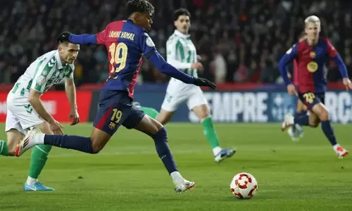 Barcelona ने रियल बेटिस को 5-1 से हराकर कोपा डेल रे क्वार्टरफाइनल में प्रवेश किया